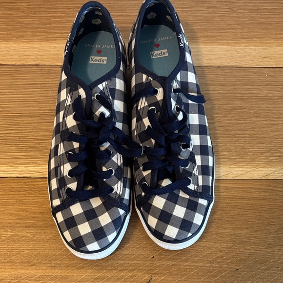 Keds Shoes - Keds Navy and White Sneakers